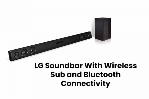 LG Soundbar With Wireless Sub and Bluetooth Connectivity
