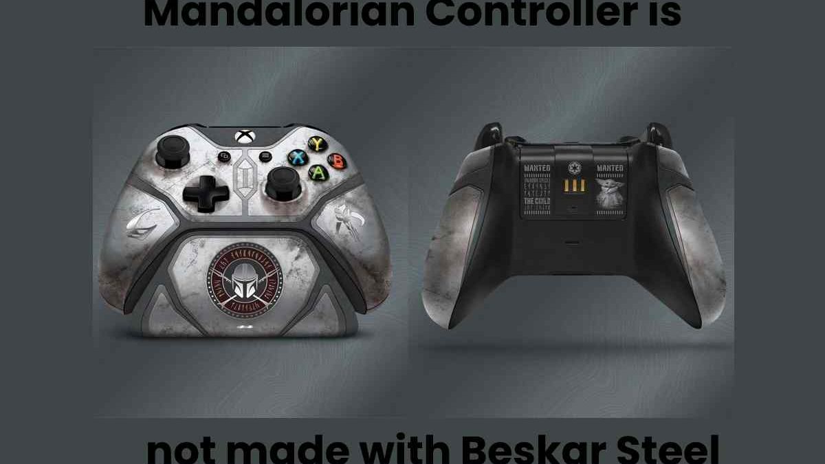 Mandalorian Controller is not made with Beskar Steel