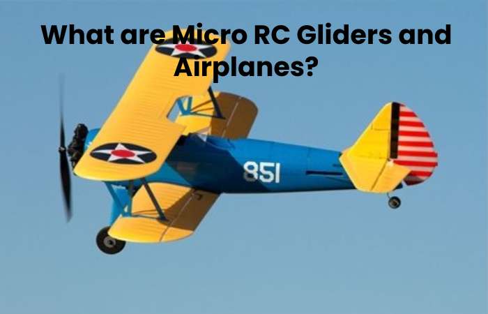 What are Micro RC Gliders and Airplanes?