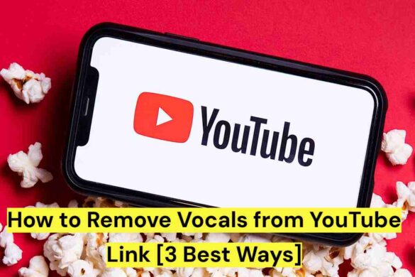 how to remove vocals from youtube link