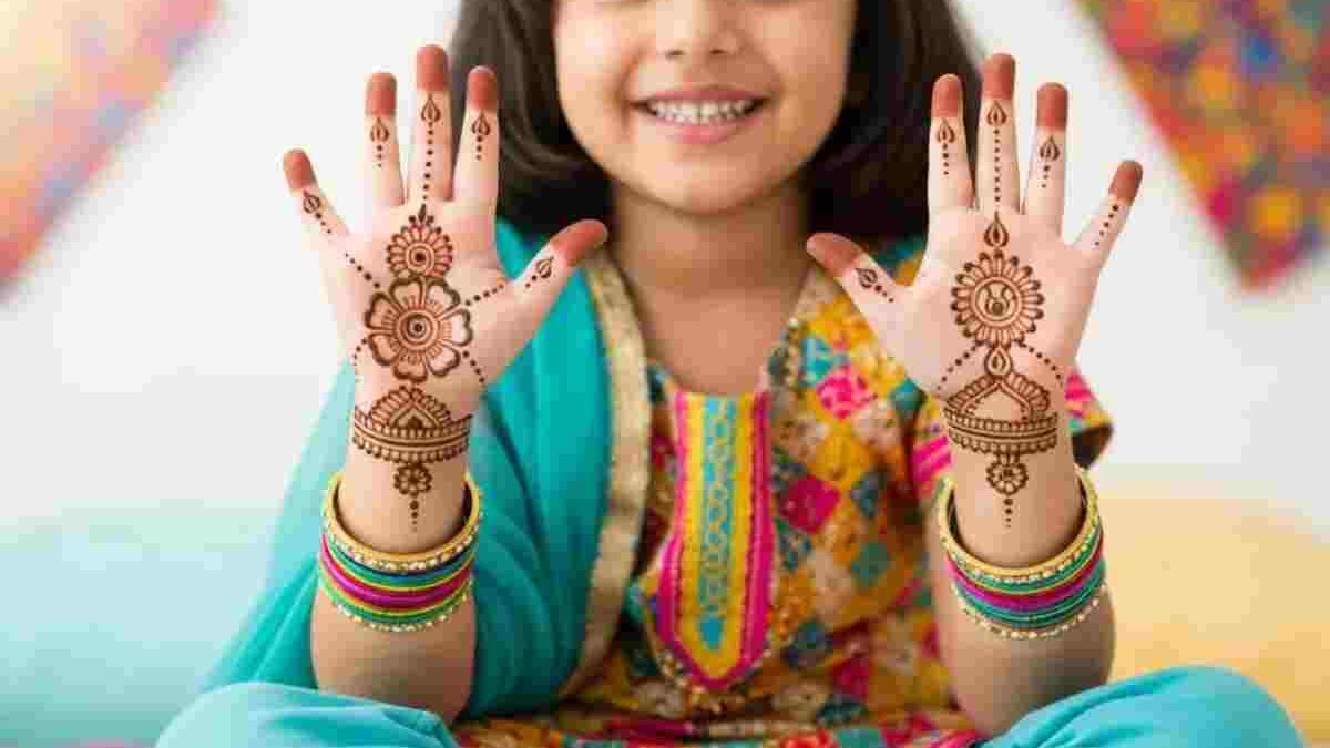 Cute Mehndi Design For Kids – Different Types and More