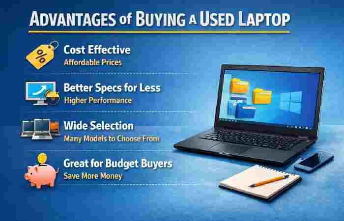 Advantages of Buying a Used Laptop