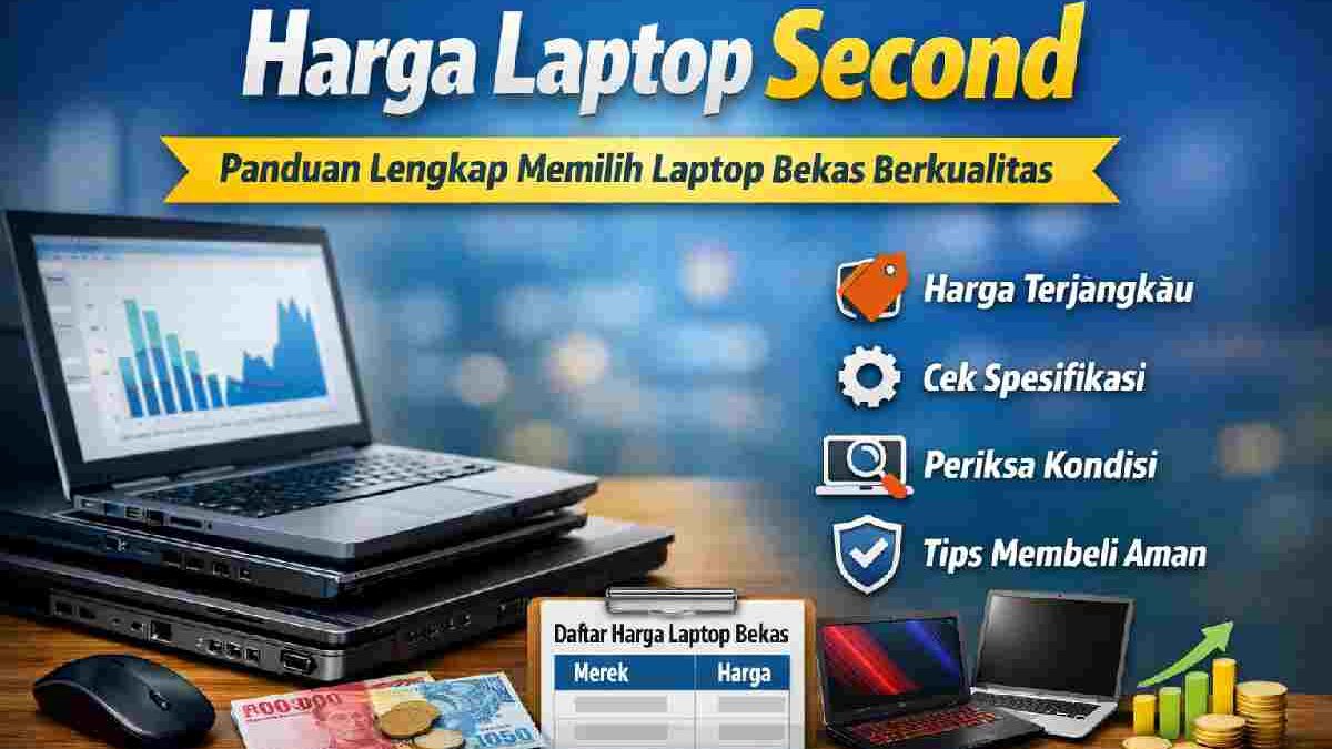 Harga Laptop Second