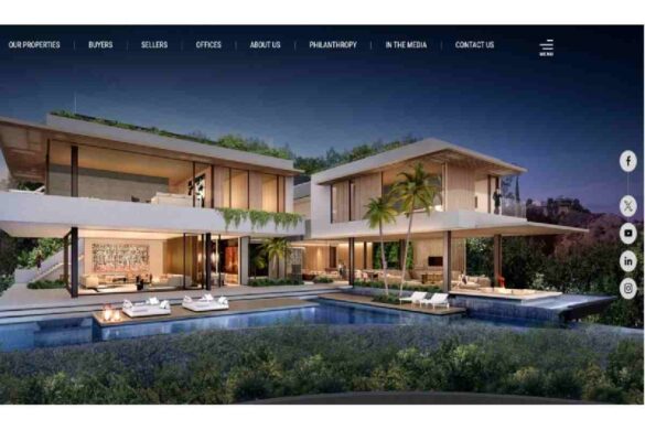 real estate website design