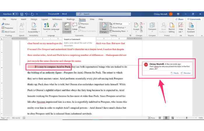what is track changes