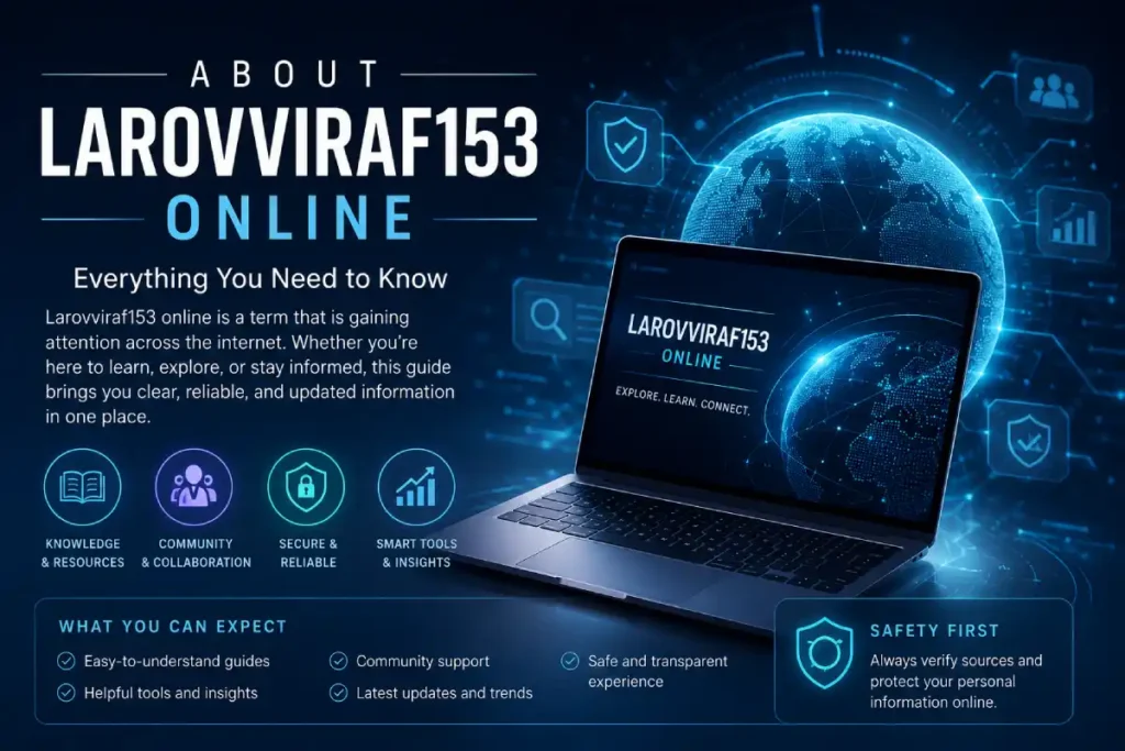 about larovviraf153 online: What It Is, How It Works & Safety Guide