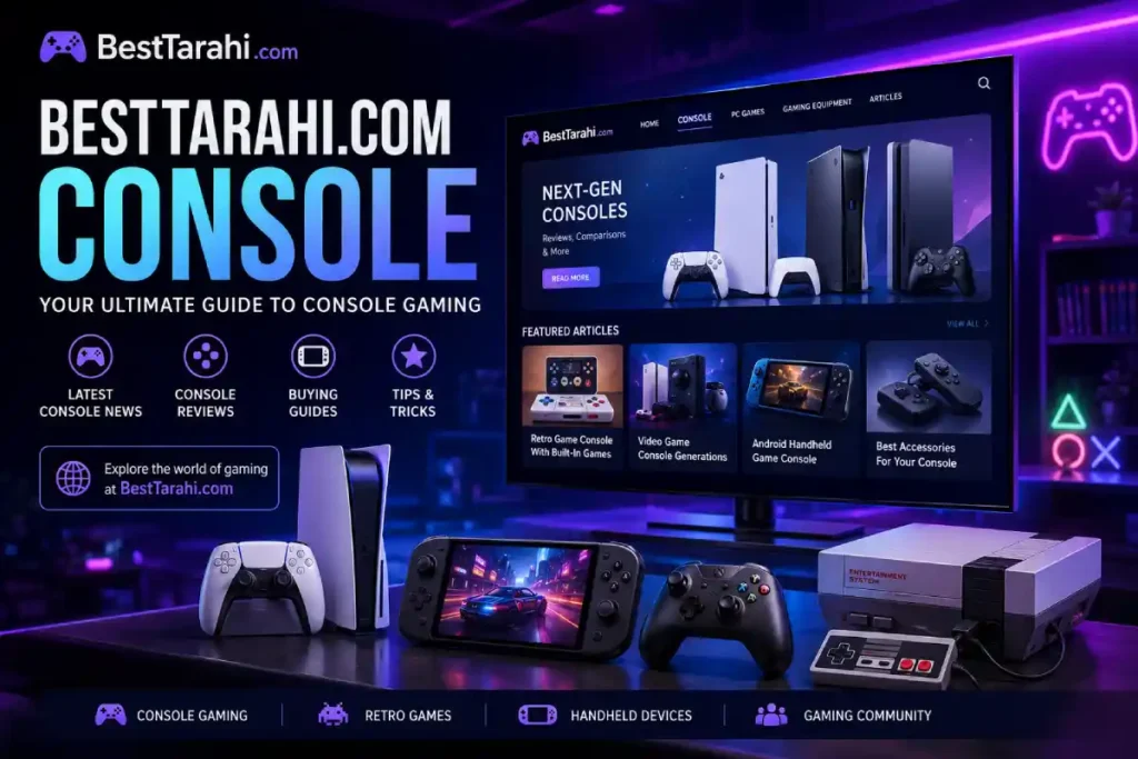 besttarahi.com console: Complete Guide to Gaming Consoles