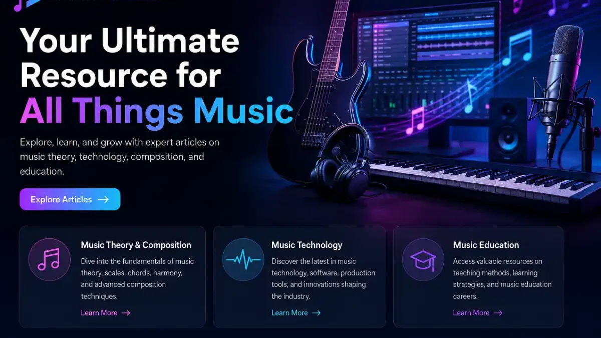 prositesite. com: Complete Guide to Music, Technology & Education