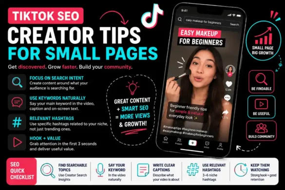 tiktokseo creator tips for small pages