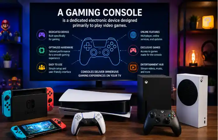 what does a gaming console mean_