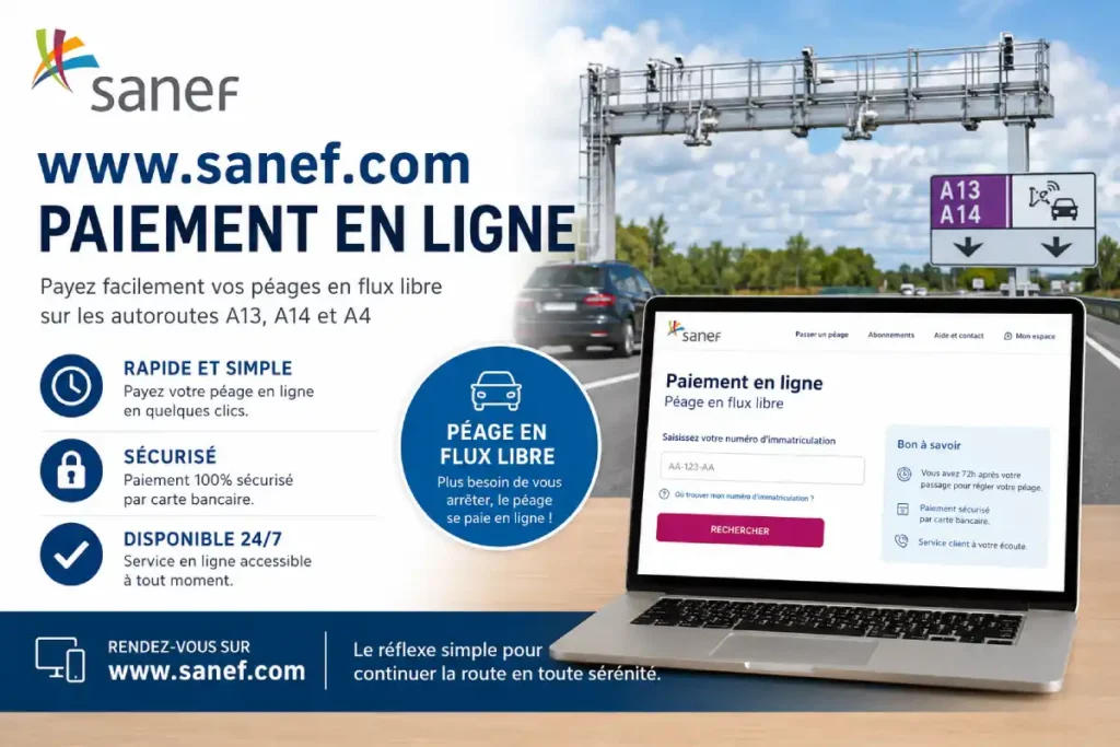 www.sanef.com paiement en ligne: How to Pay Sanef Tolls Online