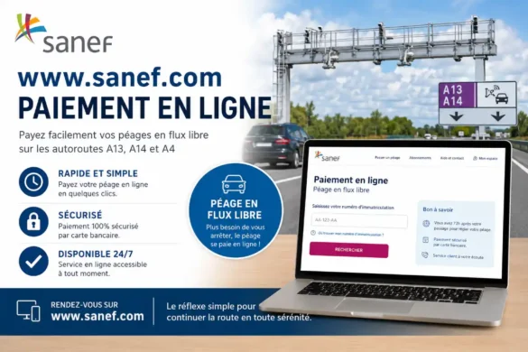 www.sanef.com paiement en ligne